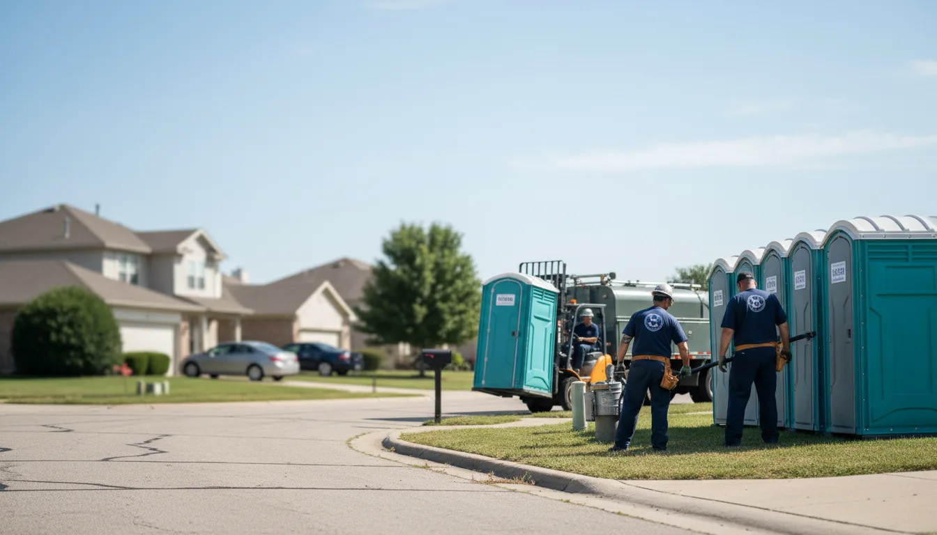 Porta Potty Rental in Shorewood, IL near me